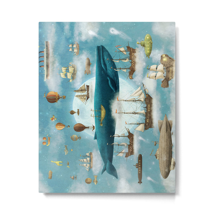 Ocean Meets Sky - from picture book Metal Print Gallery Image 1