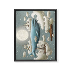 Ocean Meets Sky Framed Canvas Print Gallery Image 8