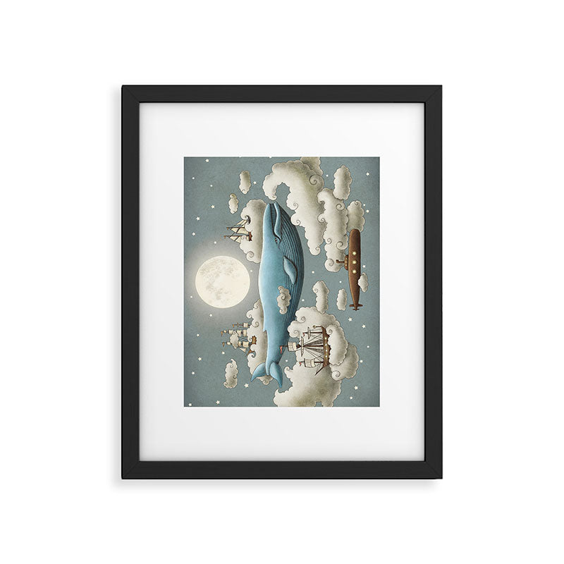 Ocean Meets Sky Framed Art Print Gallery Image 4