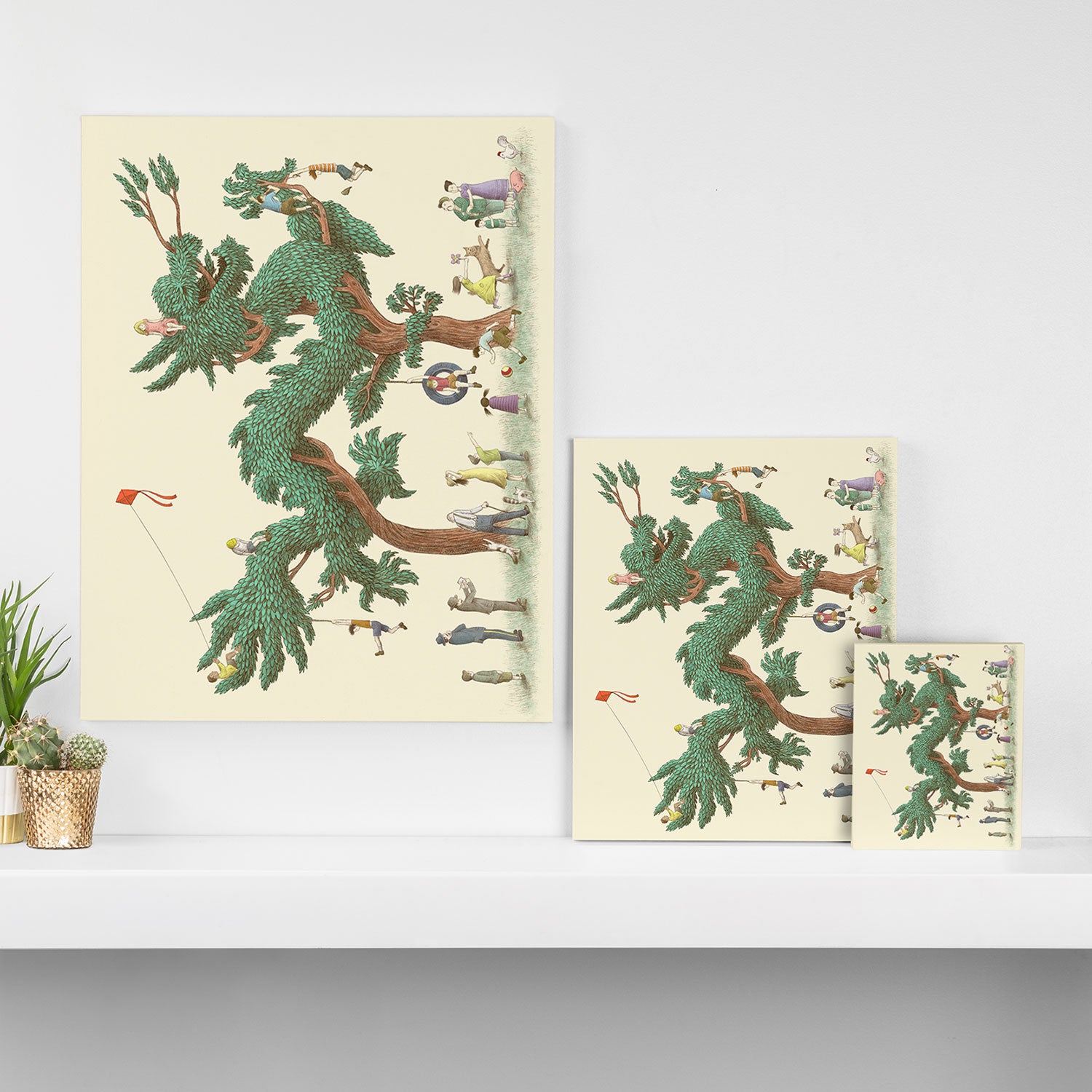 The Dragon Tree Canvas Print Gallery Image 3