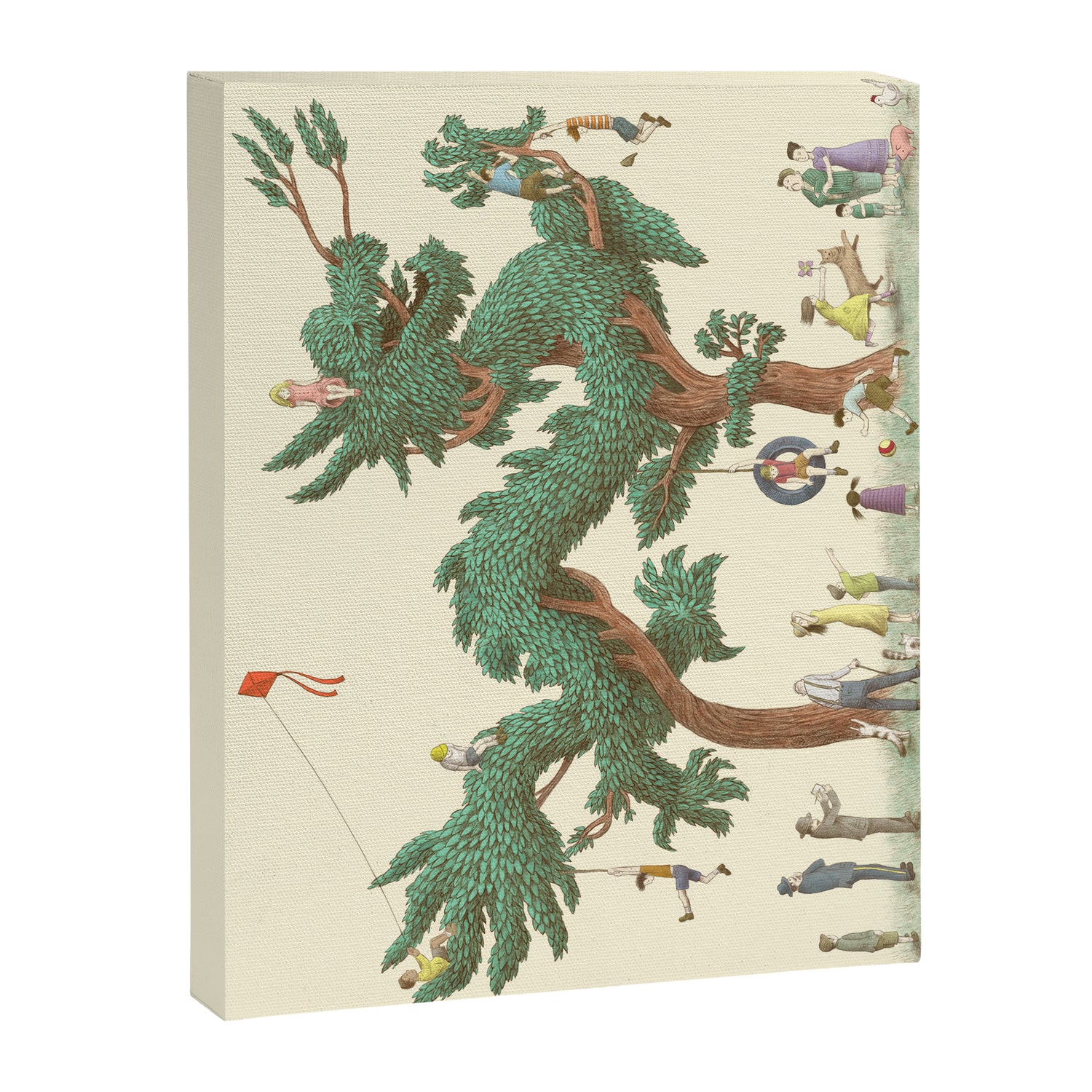 The Dragon Tree Canvas Print Gallery Image 3