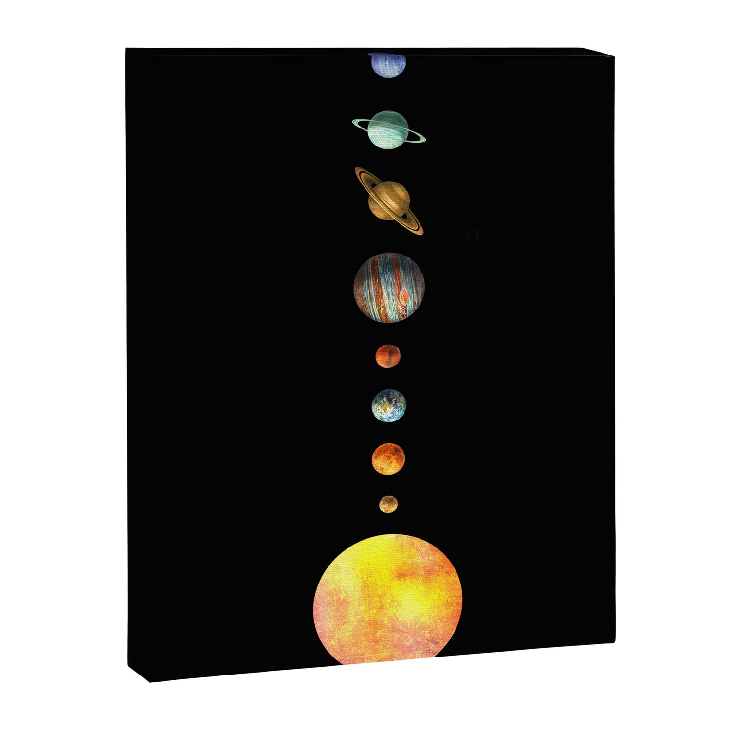 The Solar System  Canvas Print Gallery Image 3
