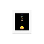 The Solar System  Art Print Gallery Image 1