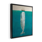 The Whale - Full Length - Option Framed Canvas Print Gallery Image 2