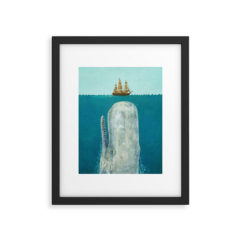 The Whale Framed Art Print Gallery Image 6