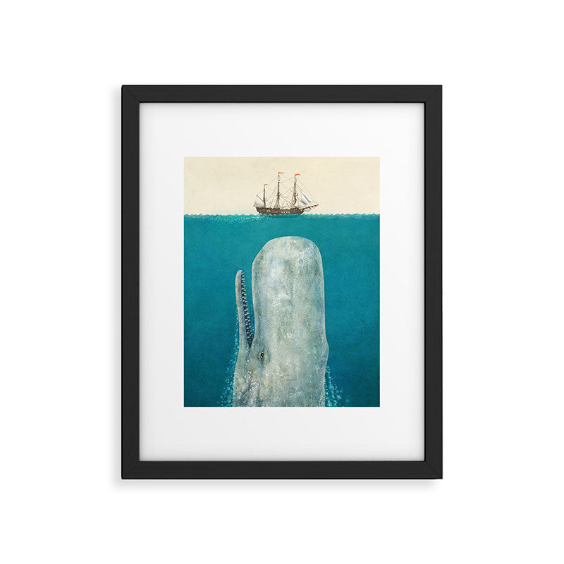 The Whale - option Framed Art Print Gallery Image 6