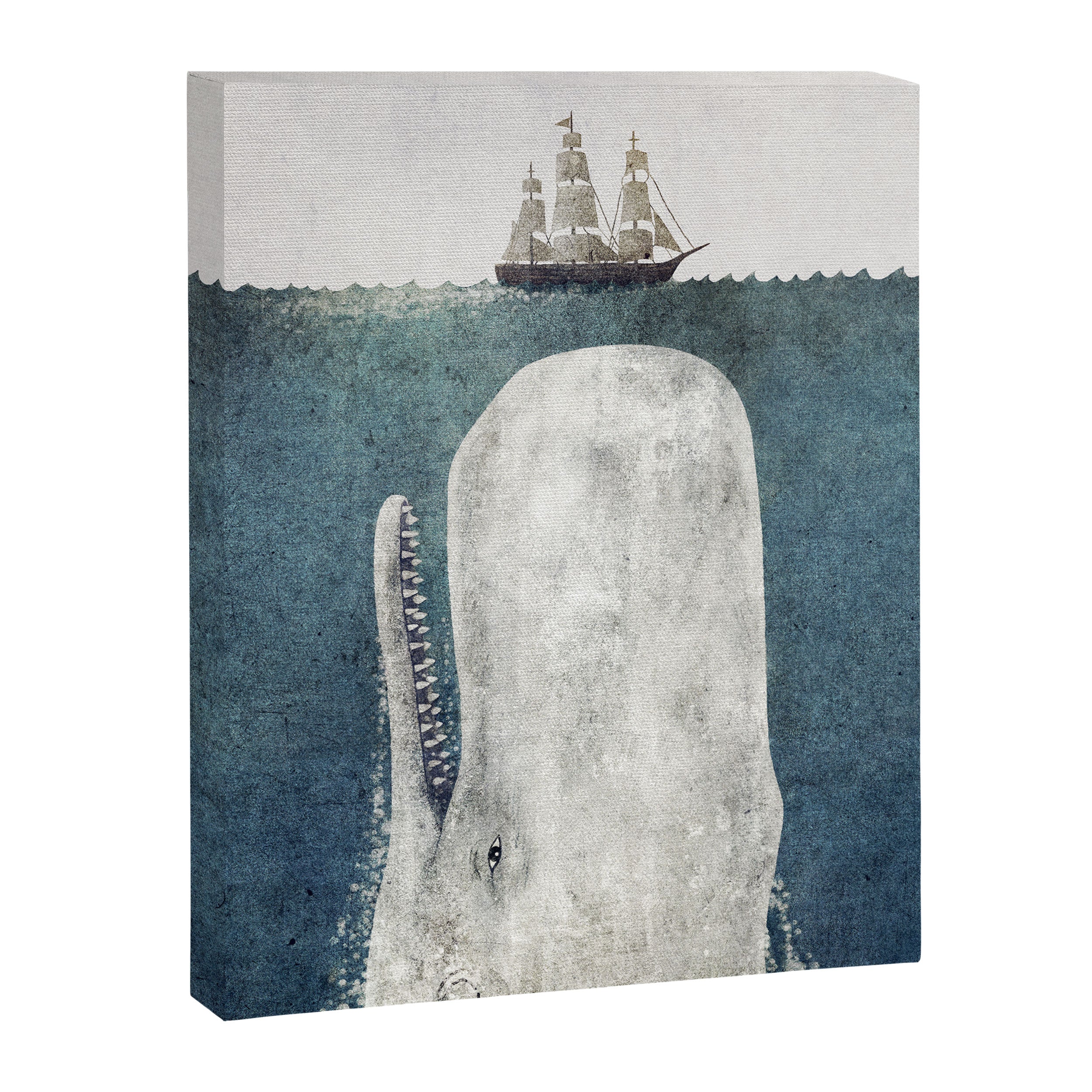 The White Whale Canvas Print Gallery Image 3