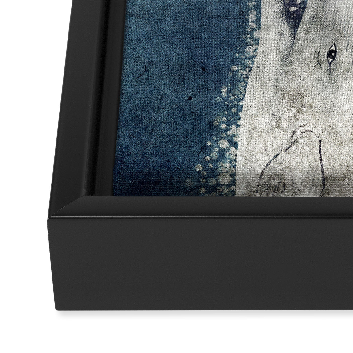 The White Whale Framed Canvas Print Gallery Image 3