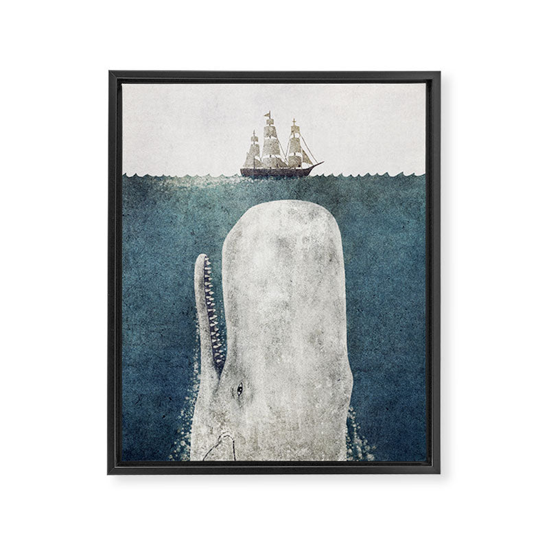 The White Whale Framed Canvas Print Gallery Image 8
