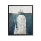 The White Whale Framed Canvas Print Gallery Image 8