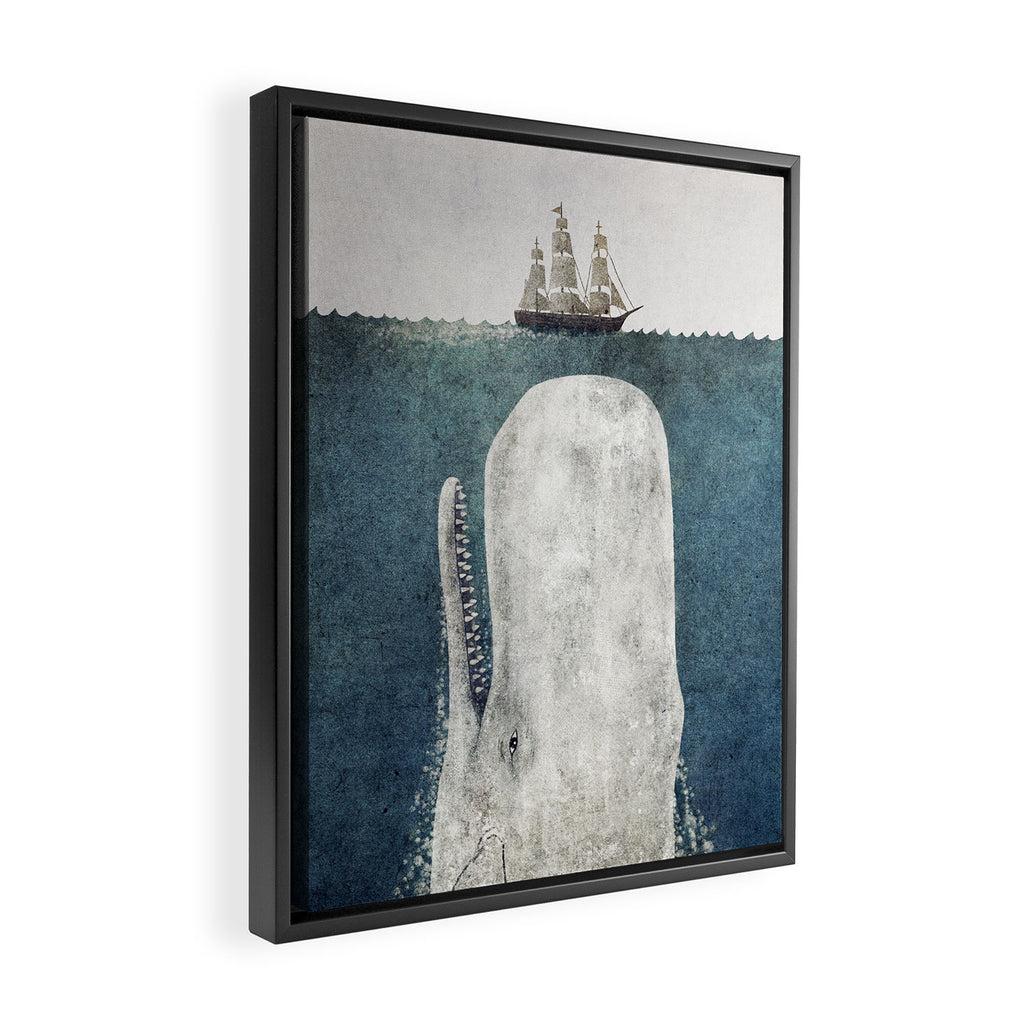 The White Whale Framed Canvas Print Gallery Image 2