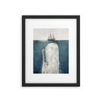 The White Whale Framed Art Print Gallery Image 6