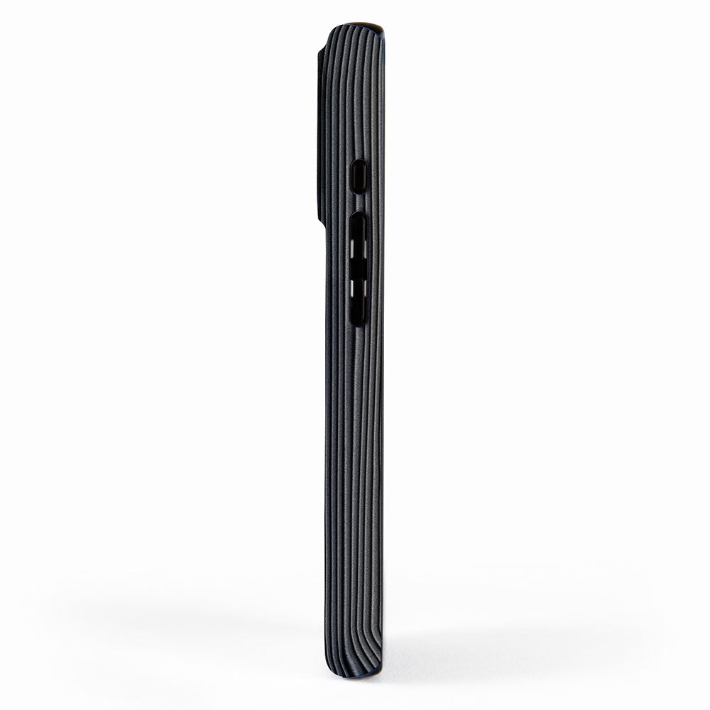 Black corduroy iPhone Case Gallery Image 2