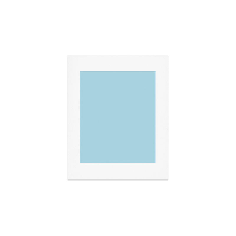 Light Blue Art Print Gallery Image 1