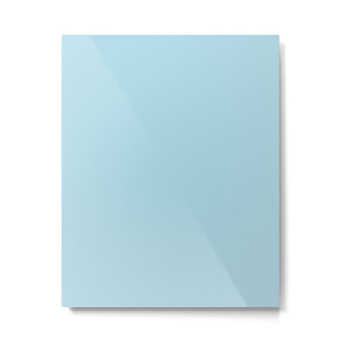 Light Blue Metal Print Gallery Image 1
