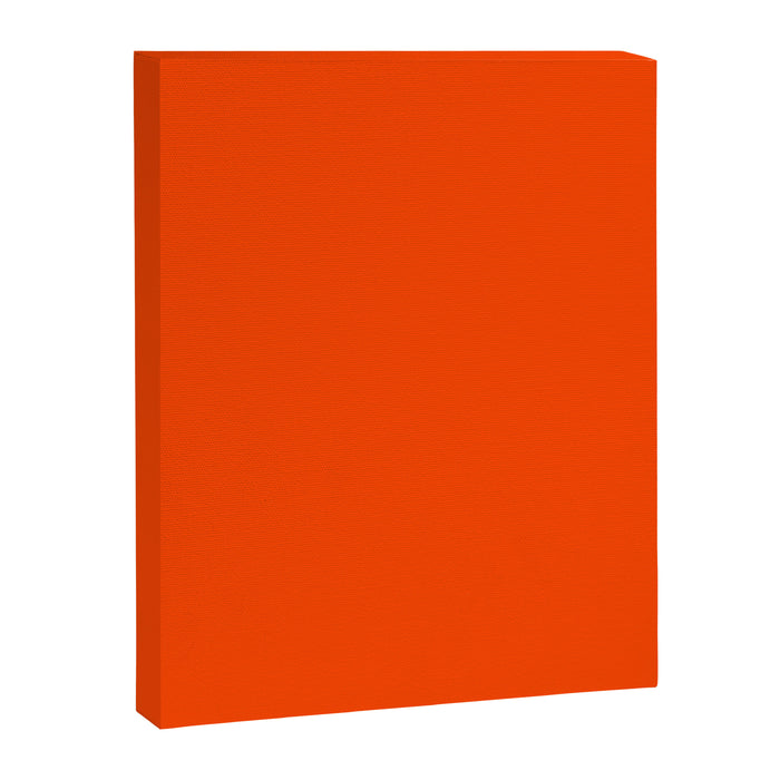 Orange Red Canvas Print Gallery Image 1