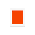 Orange Red Art Print Gallery Image 1