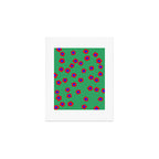 Bold Flower Pattern  Art Print Gallery Image 1