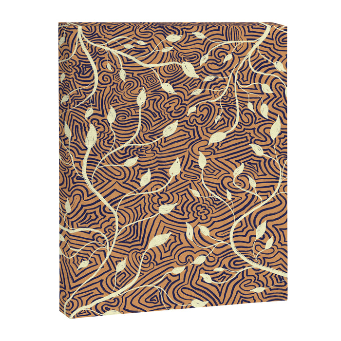 Classic Woodland Vines in Brown  Canvas Print Gallery Image 1