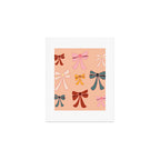 Colorful Ribbon Bows Patterns  Art Print Gallery Image 1