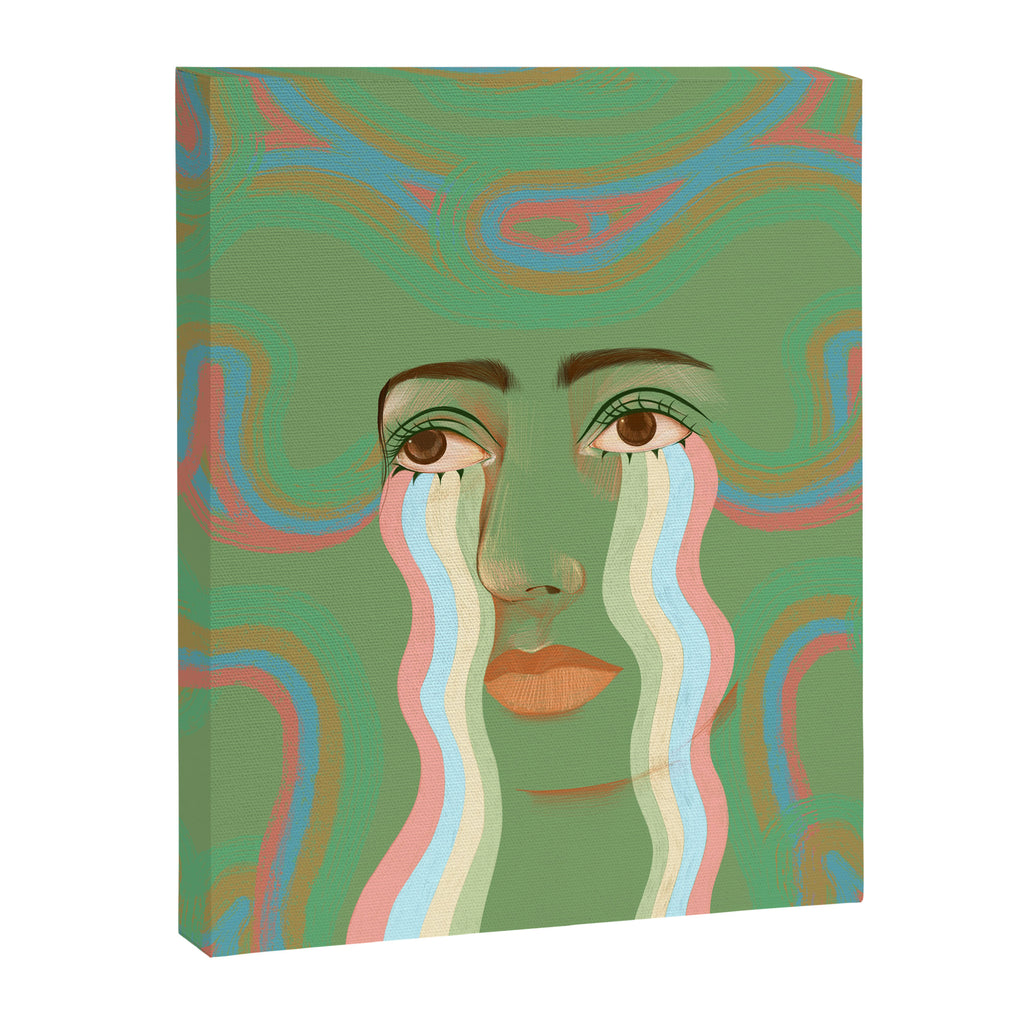 Crying Rainbow River  Canvas Print Gallery Image 8