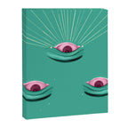 Evil eyes in the stars  Canvas Print Gallery Image 8