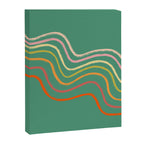 Groovy Color waves Canvas Print Gallery Image 8