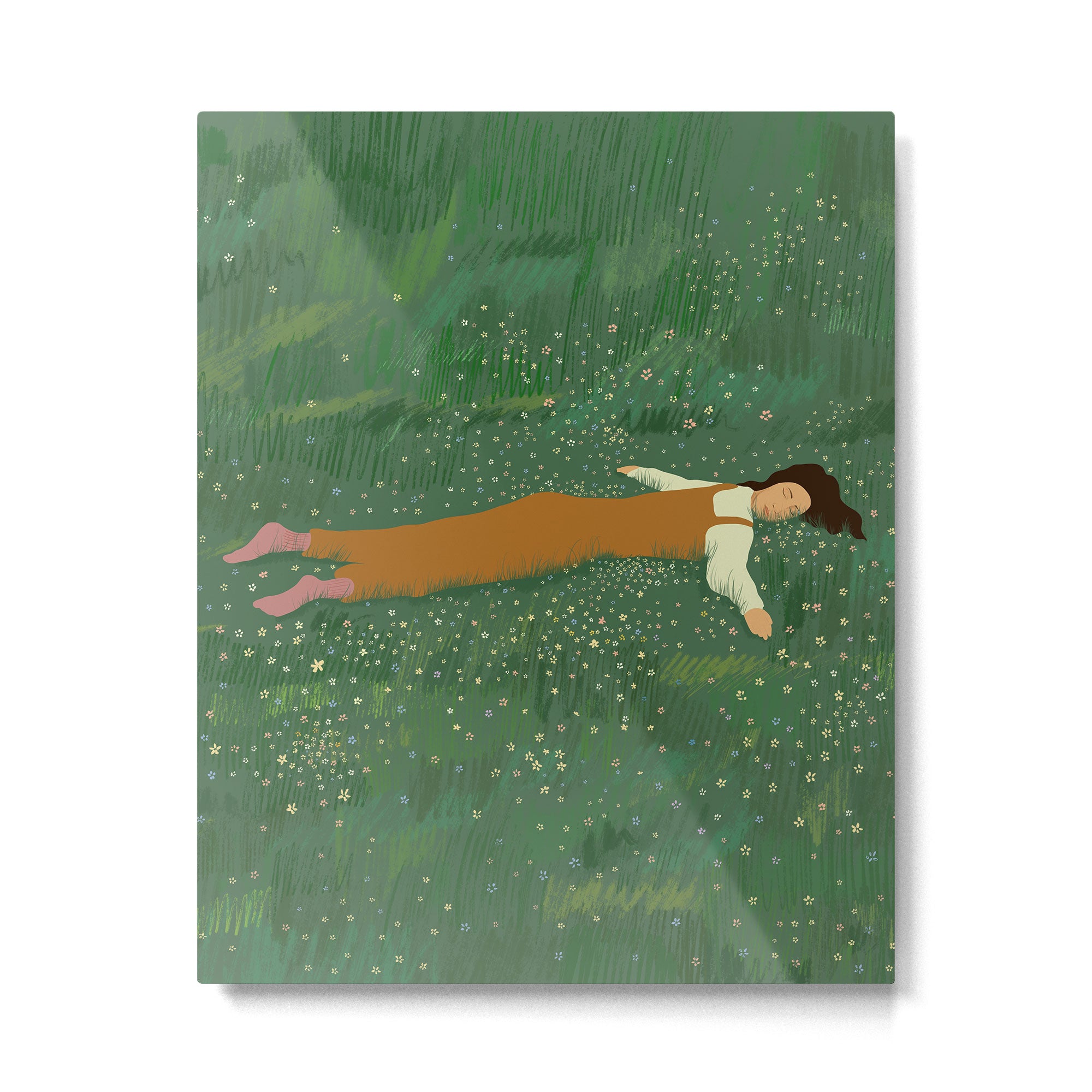 Lazy Naps in the Meadow  Metal Print Gallery Image 6