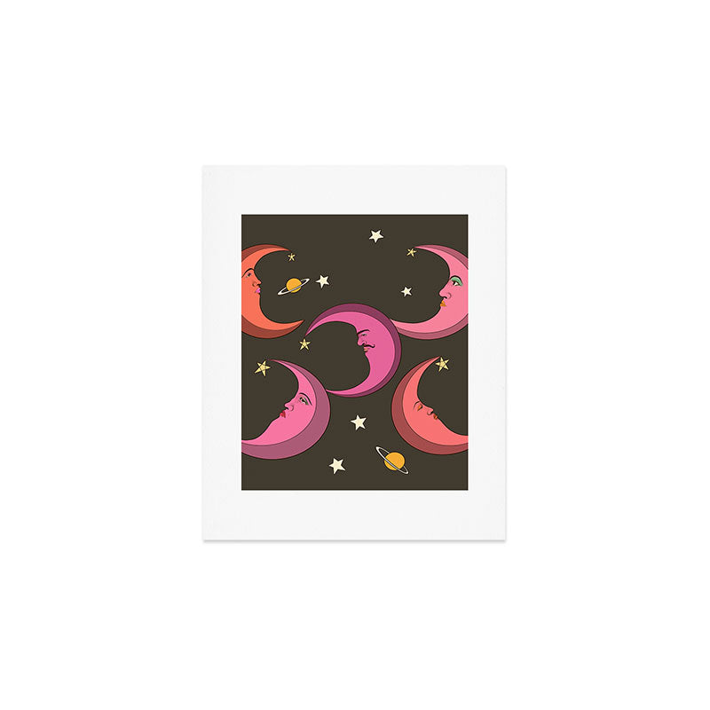 Many moons ago  Art Print Gallery Image 1