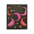 Many moons ago  Framed Canvas Print Gallery Image 8