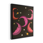 Many moons ago  Framed Canvas Print Gallery Image 2