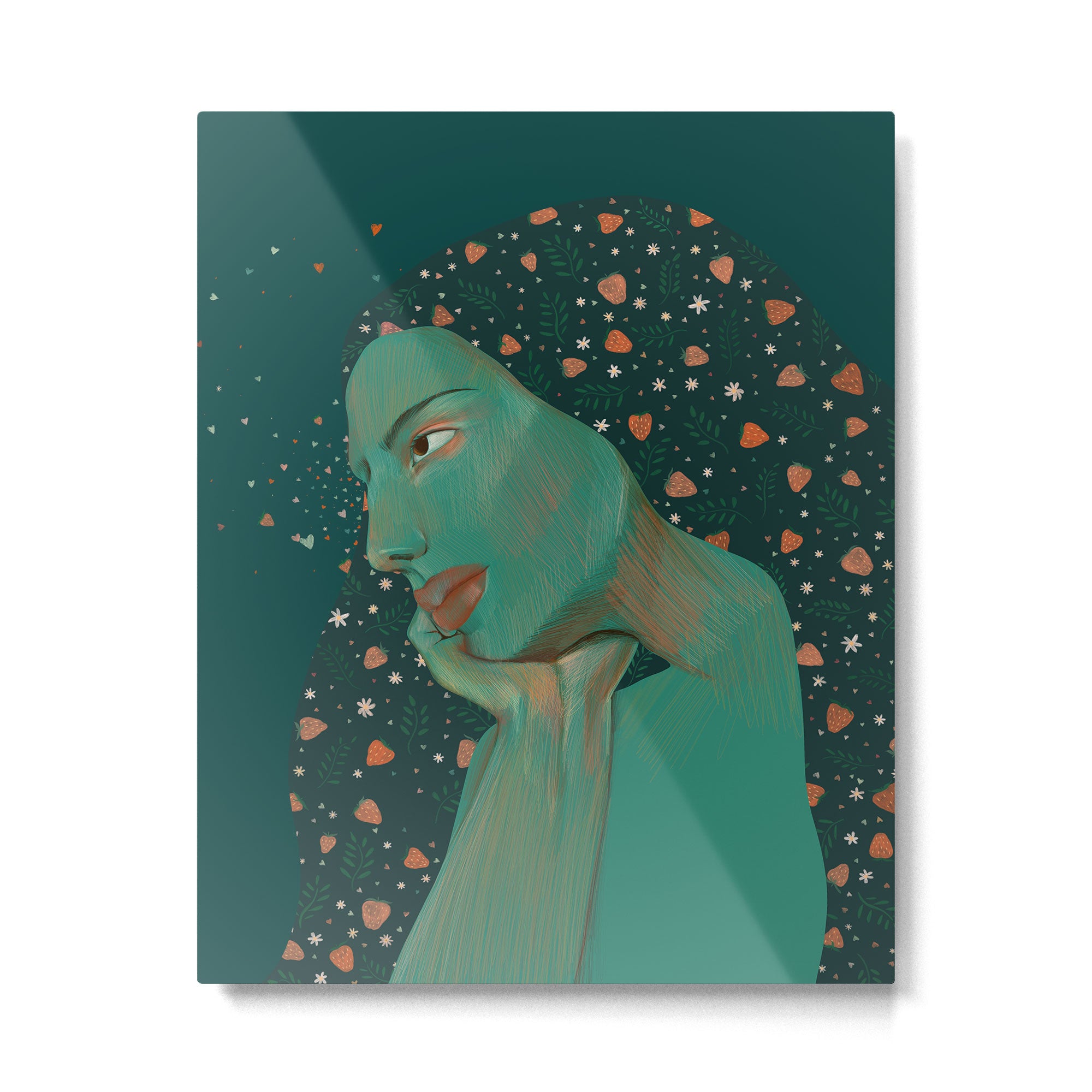 Mother Earth portrait  Metal Print Gallery Image 6