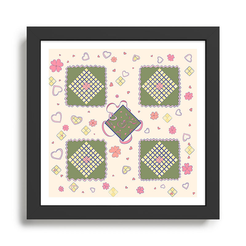 Picnic in the Heart Framed Art Print Gallery Image 1