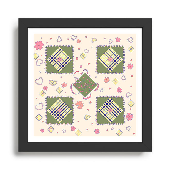 Picnic in the Heart Framed Art Print Gallery Image 1