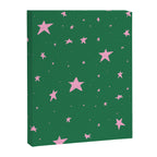 Pink nighttime stars  Canvas Print Gallery Image 6