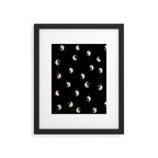 Yin and yang black and white Framed Art Print Gallery Image 6