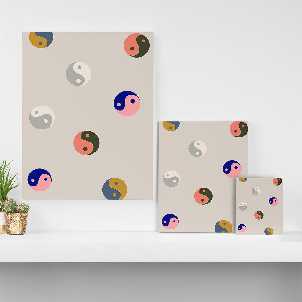 Yin and yang  Canvas Print Gallery Image 3