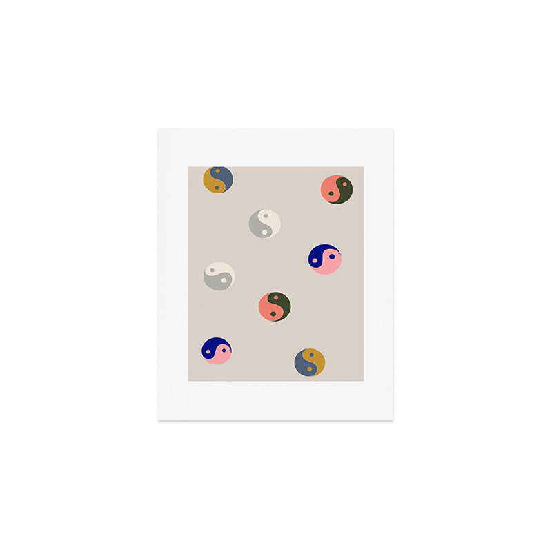 Yin and yang  Art Print Gallery Image 1