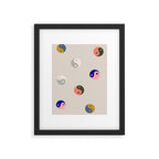 Yin and yang  Framed Art Print Gallery Image 4