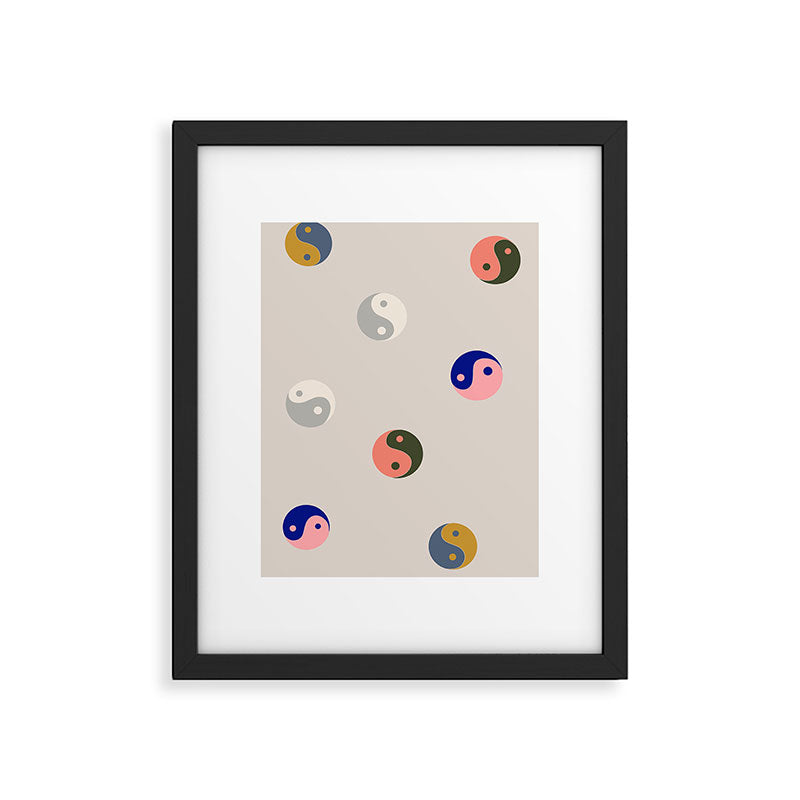 Yin and yang  Framed Art Print Gallery Image 4
