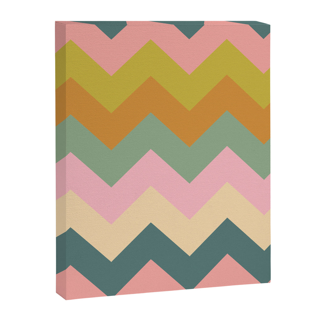 Zigzag pattern Canvas Print Gallery Image 8