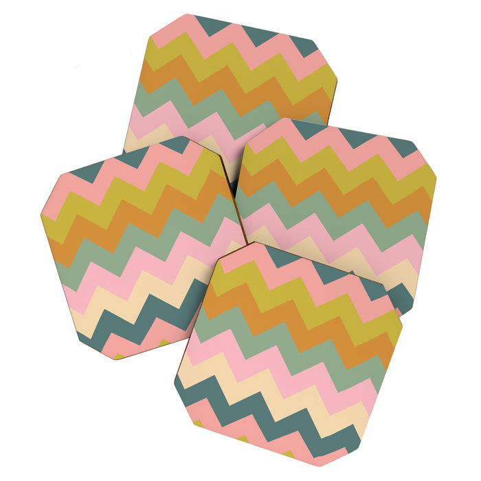 Zigzag pattern Coaster Gallery Image 1