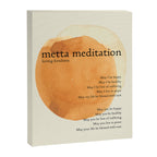 Metta Meditation Orange Loving Kindness Canvas Print Gallery Image 6