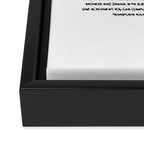 The Four Agreements Script Style Framed Canvas Print Gallery Image 3