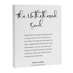 The Untethered Soul. Quote from The Untethered Soul by Michael A. Singer Canvas Print Gallery Image 6