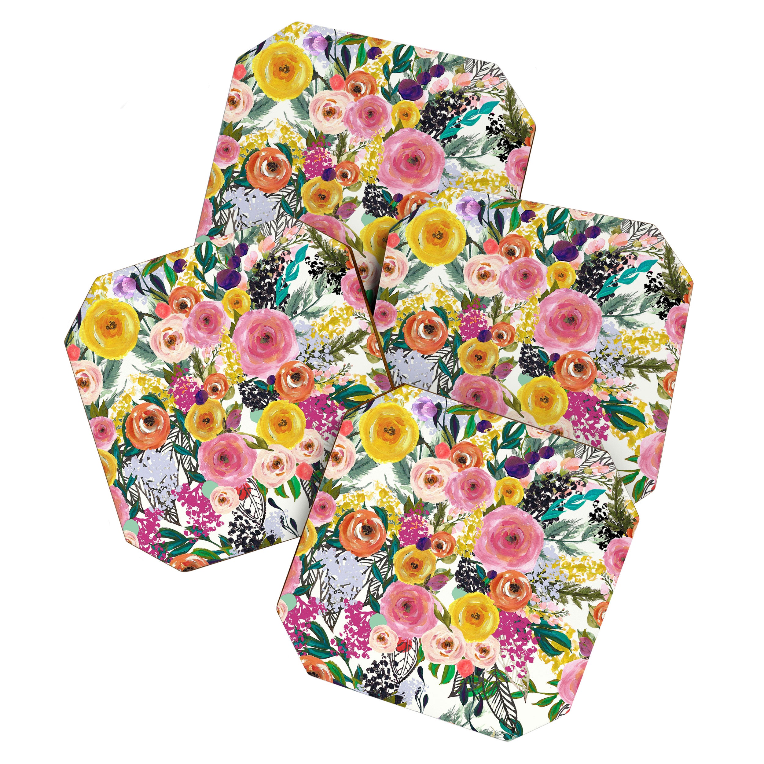 Autumn Blooms Coaster Gallery Image 1