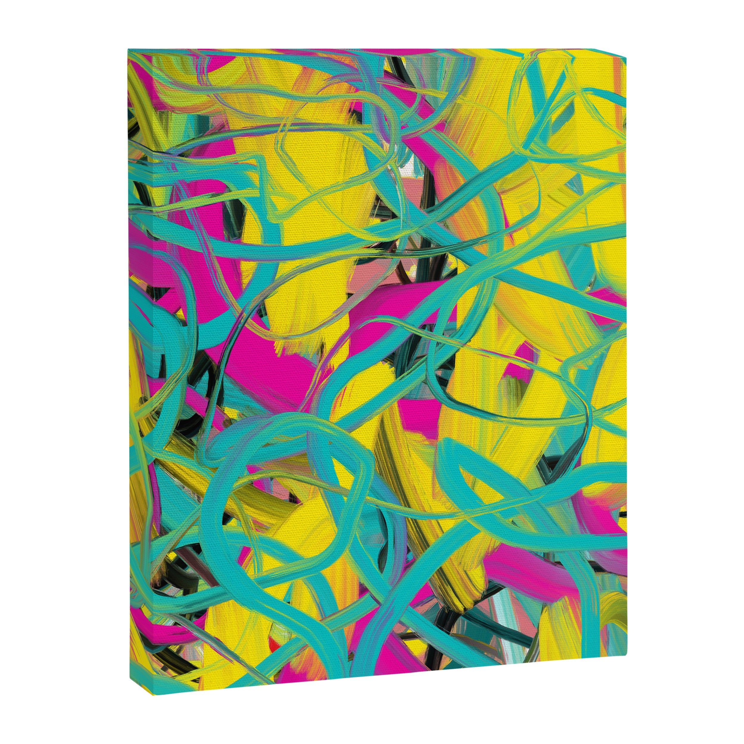 Abstract expressionist Art. Abstract Painting 24. Canvas Print Gallery Image 8