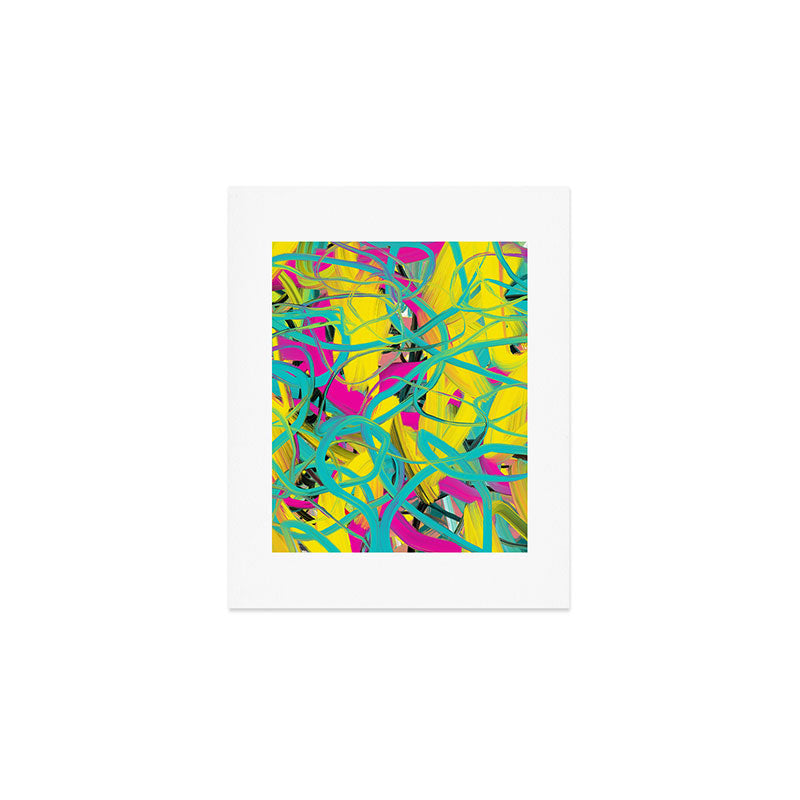 Abstract expressionist Art. Abstract Painting 24. Art Print Gallery Image 1