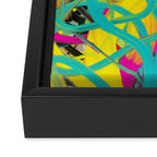 Abstract expressionist Art. Abstract Painting 24. Framed Canvas Print Gallery Image 3