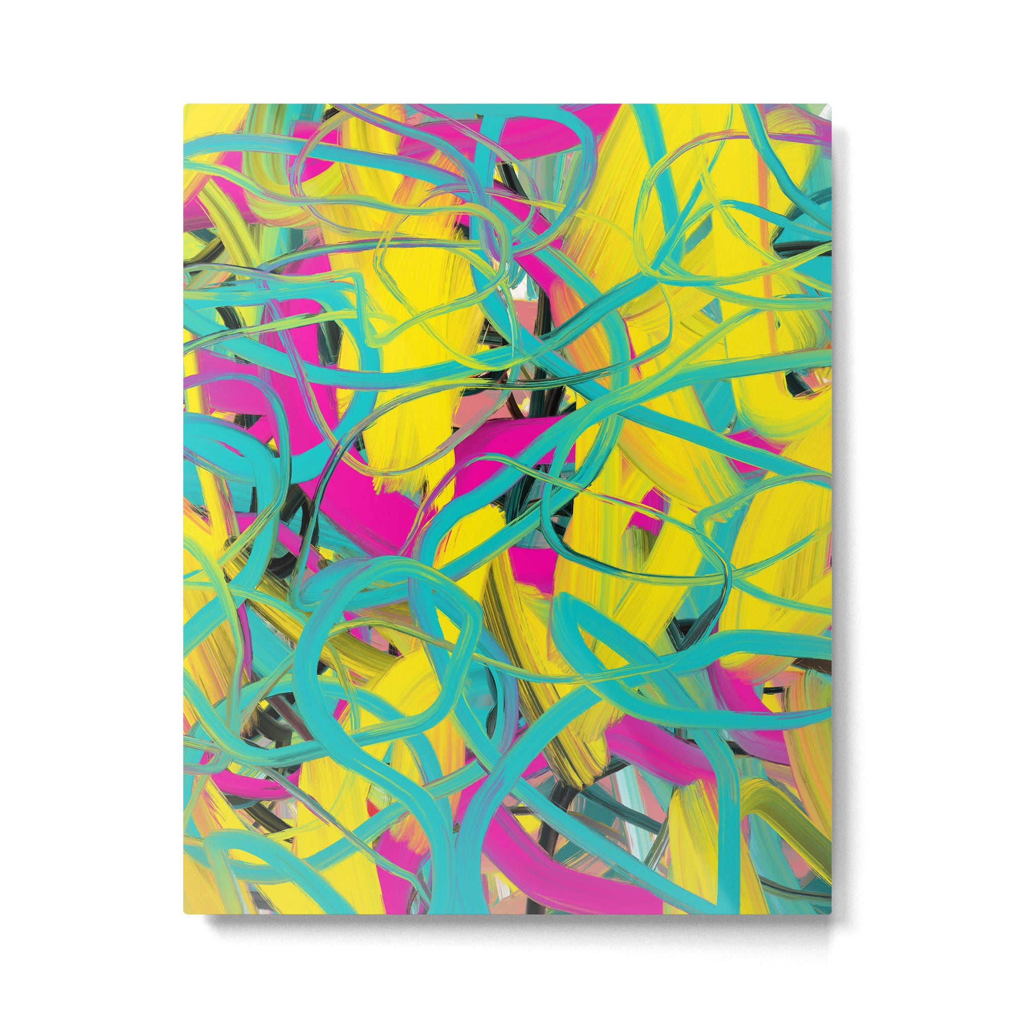 Abstract expressionist Art. Abstract Painting 24. Metal Print Gallery Image 6